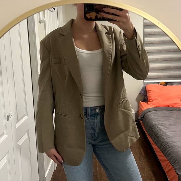 H&M Wool Blend Oversized Blazer - Picture 2 of 5